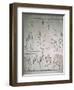 Egypt Valley of the Kings, Tomb of Thutmose II, Detail of Relief-null-Framed Giclee Print