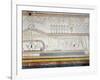 Egypt, Valley of the Kings, Tomb of Thutmose III, Mural Paintings from Burial Chamber, 18th Dynasty-null-Framed Giclee Print