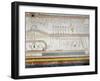 Egypt, Valley of the Kings, Tomb of Thutmose III, Mural Paintings from Burial Chamber, 18th Dynasty-null-Framed Giclee Print