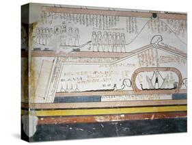 Egypt, Valley of the Kings, Tomb of Thutmose III, Mural Paintings from Burial Chamber-null-Stretched Canvas