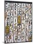 Egypt, Valley of the Queens, Tomb of Nefertari, Mural Painting in Burial Chamber-null-Mounted Giclee Print