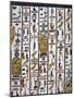 Egypt, Valley of the Queens, Tomb of Nefertari, Mural Painting in Burial Chamber-null-Mounted Giclee Print