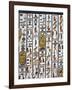 Egypt, Valley of the Queens, Tomb of Nefertari, Mural Painting in Burial Chamber-null-Framed Giclee Print