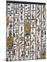 Egypt, Valley of the Queens, Tomb of Nefertari, Mural Painting in Burial Chamber-null-Mounted Giclee Print