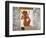 Egypt, Valley of the Queens, Tomb of Nefertari, Mural Painting of Guardian in Burial Chamber-null-Framed Giclee Print