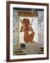 Egypt, Valley of the Queens, Tomb of Nefertari, Mural Painting of Guardian in Burial Chamber-null-Framed Giclee Print