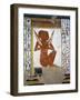 Egypt, Valley of the Queens, Tomb of Nefertari, Mural Painting of Guardian in Burial Chamber-null-Framed Giclee Print