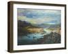 Egypt, View of the Suez Canal-Albert Rieger-Framed Giclee Print