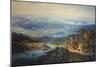 Egypt, View of the Suez Canal-Albert Rieger-Mounted Giclee Print
