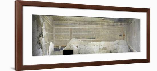 Egypt, West Valley, Tomb of Amenhotep III, Mural Paintings in Burial Chamber from 18th Dynasty-null-Framed Giclee Print