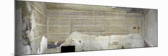 Egypt, West Valley, Tomb of Amenhotep III, Mural Paintings in Burial Chamber from 18th Dynasty-null-Mounted Giclee Print