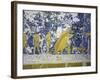 Egypt, West Valley, Tomb of Ramses VII, Mural Paintings of Procession of Gods in Burial Chamber-null-Framed Giclee Print