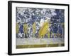 Egypt, West Valley, Tomb of Ramses VII, Mural Paintings of Procession of Gods in Burial Chamber-null-Framed Giclee Print