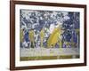 Egypt, West Valley, Tomb of Ramses VII, Mural Paintings of Procession of Gods in Burial Chamber-null-Framed Giclee Print