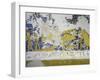 Egypt, West Valley, Tomb of Ramses VII, Mural Paintings of Procession of Gods in Burial Chamber-null-Framed Giclee Print