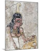 Egypt, Woman Holding an Amphora-null-Mounted Giclee Print