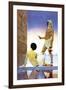 Egypt-Maxfield Parrish-Framed Art Print