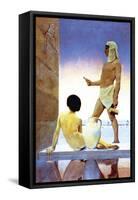 Egypt-Maxfield Parrish-Framed Stretched Canvas