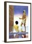 Egypt-Maxfield Parrish-Framed Art Print