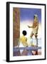 Egypt-Maxfield Parrish-Framed Art Print