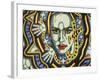 Egypt-Abstract Graffiti-Framed Giclee Print