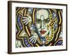 Egypt-Abstract Graffiti-Framed Giclee Print