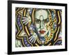 Egypt-Abstract Graffiti-Framed Giclee Print