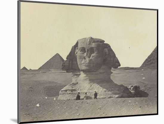 Egypte, le Sphinx-Felice Beato-Mounted Giclee Print