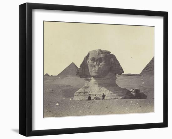 Egypte, le Sphinx-Felice Beato-Framed Giclee Print