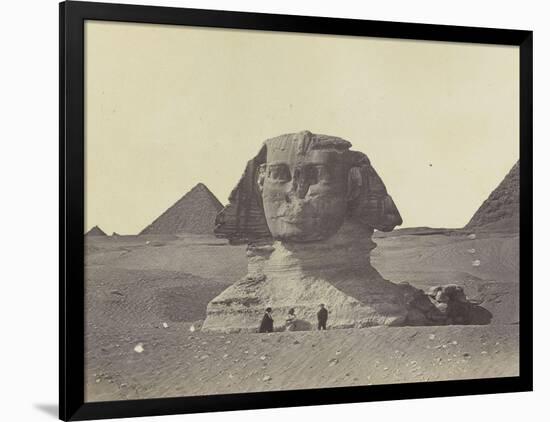 Egypte, le Sphinx-Felice Beato-Framed Giclee Print