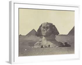 Egypte, le Sphinx-Felice Beato-Framed Giclee Print