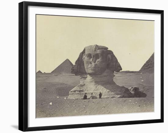 Egypte, le Sphinx-Felice Beato-Framed Giclee Print