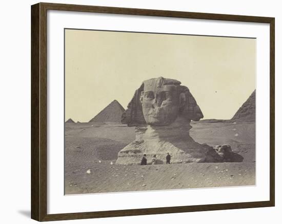 Egypte, le Sphinx-Felice Beato-Framed Giclee Print