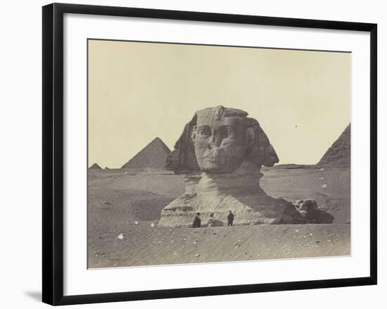 Egypte, le Sphinx-Felice Beato-Framed Giclee Print