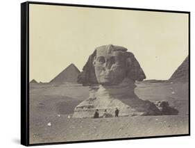 Egypte, le Sphinx-Felice Beato-Framed Stretched Canvas