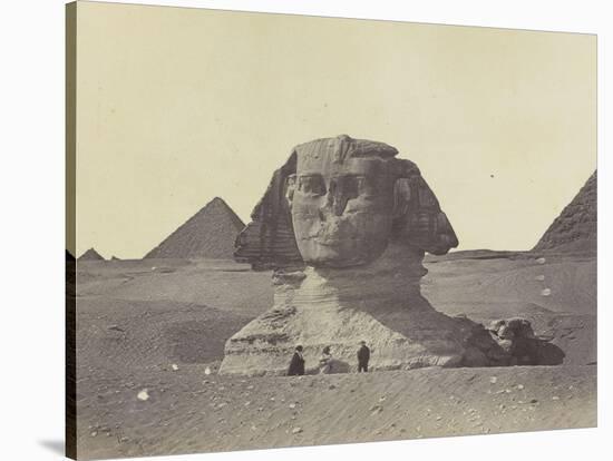 Egypte, le Sphinx-Felice Beato-Stretched Canvas