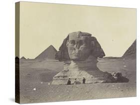 Egypte, le Sphinx-Felice Beato-Stretched Canvas