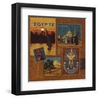 Egypte-Bruno Pozzo-Framed Art Print