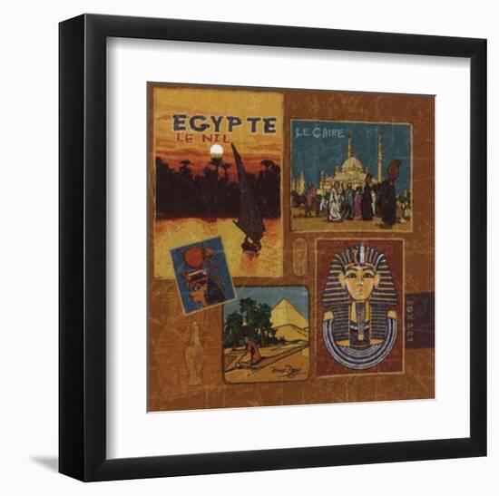 Egypte-Bruno Pozzo-Framed Art Print