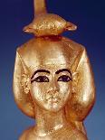 Detail of the Goddess Selket from the Canopic Shrine, from the Tomb of Tutankhamun-Egyptian 18th Dynasty-Giclee Print