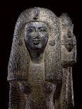 Standard Bearing Statue of Queen Nefertari, New Kingdom, C.1290-1224 Bc-Egyptian 19th Dynasty-Mounted Giclee Print
