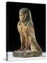 Egyptian Amulet with Human-Headed Bird-null-Stretched Canvas