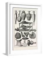Egyptian Antiquities: 1-null-Framed Giclee Print