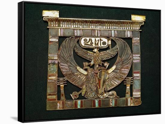 Egyptian Antiquities : Breastplate of Ramses II-null-Framed Stretched Canvas