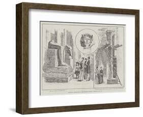 Egyptian Antiquities in the British Museum, Recently Placed-Edward Morant Cox-Framed Giclee Print