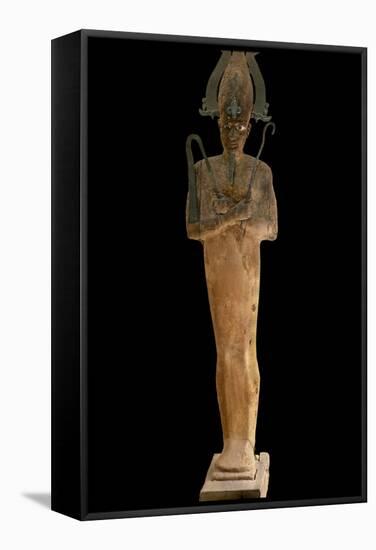 Egyptian Antiquity : Statue of the Cult of Osiris-null-Framed Stretched Canvas