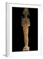 Egyptian Antiquity : Statue of the Cult of Osiris-null-Framed Photographic Print