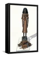 Egyptian Art. Architect Kha. Statue. 1400 BC.-null-Framed Stretched Canvas