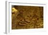 Egyptian Art. Great Temple of Ramses II. Relief Depicting the Pharaoh Ramses II Making an…-null-Framed Giclee Print