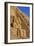 Egyptian Art. Great Temple of Ramses II. Two Colossal Statues Depicting the Pharaoh Ramses II…-null-Framed Giclee Print